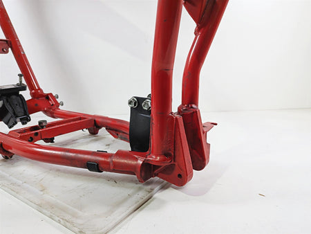 2008 Harley FXDSE CVO Dyna Straight Red Frame Chassis With Clean Texas Title 47293-06-Mototech271