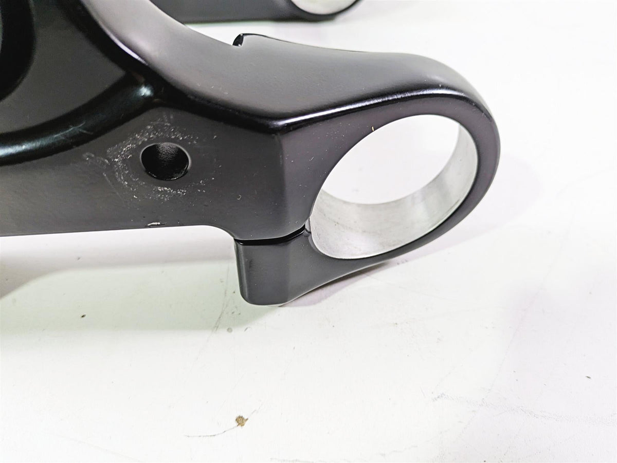 2010 Harley VRSCF Muscle Rod Black Upper Lower Triple Tree Clamp Set 46892-09A {{ shop.shopifyCountryName }} - Mototech271
