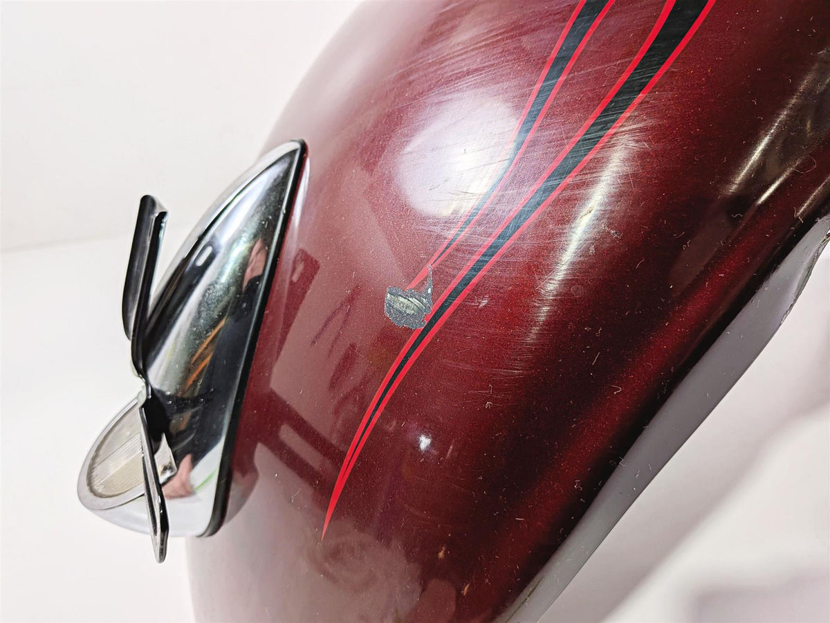 2009 Harley FXCWC Softail Rocker Rear Fender Crimson Red Sunglo - Read 60132-08A {{ shop.shopifyCountryName }} - Mototech271