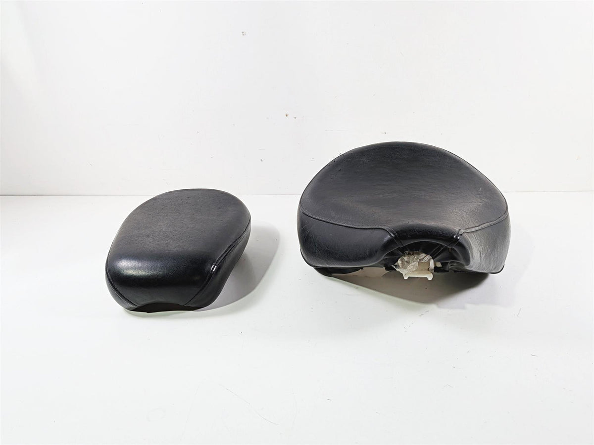 2002 Yamaha XVS650 V-Star Classic Front Rear Seat Saddle Set 5BN-24710 5SC-24750 {{ shop.shopifyCountryName }} - Mototech271