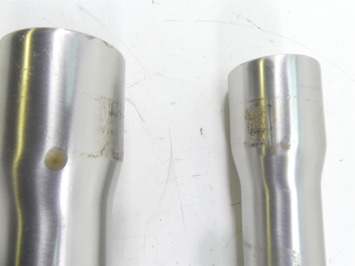 2015 Harley FLD Dyna Switchback Straight Front Fork Lower Tubes Set 45400024 {{ shop.shopifyCountryName }} - Mototech271