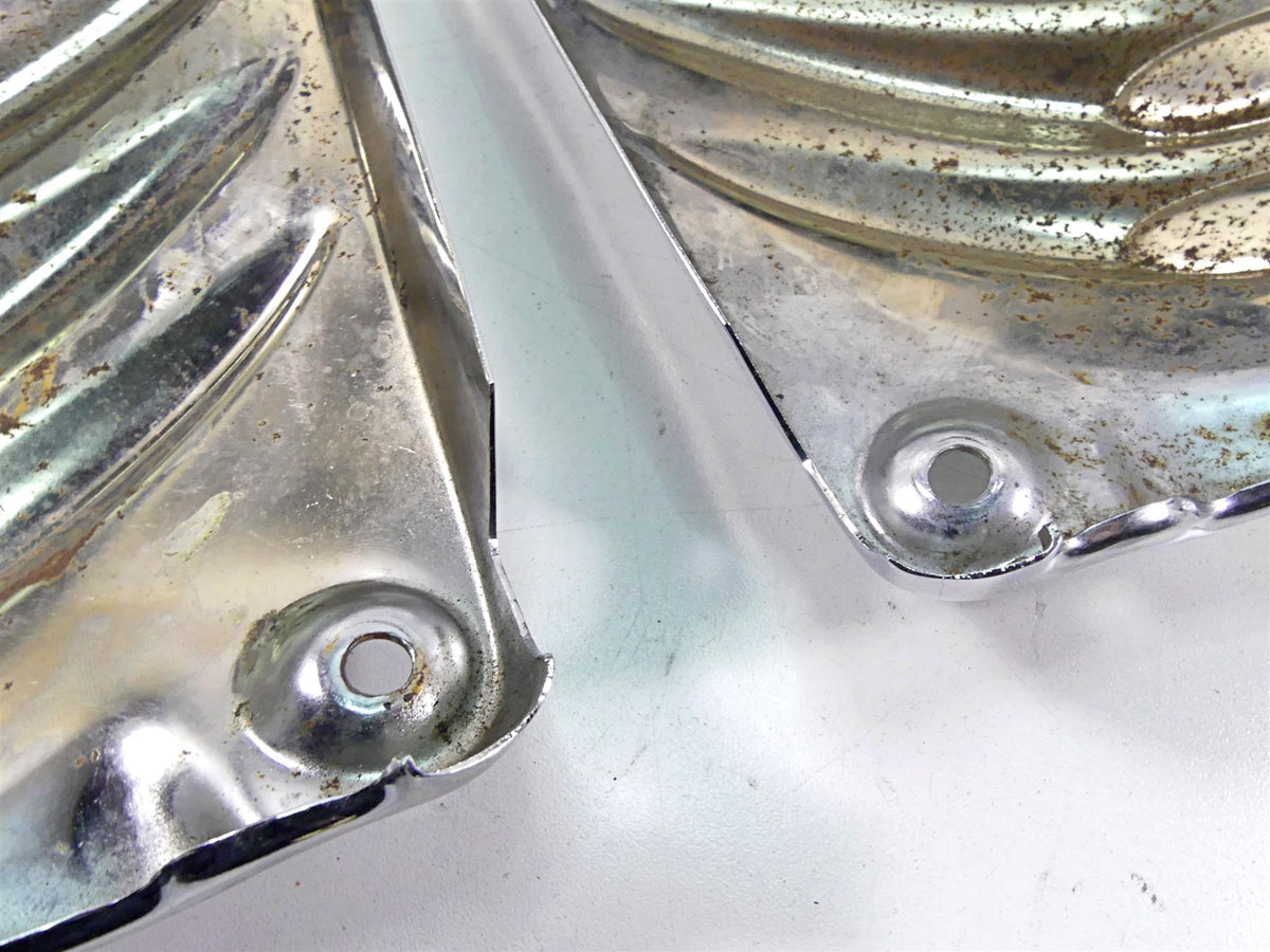 2005 Harley VRSCSE CVO V-Rod Neck Chrome Cover Fairing Set 66337-05 66338-05 {{ shop.shopifyCountryName }} - Mototech271
