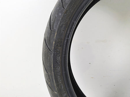 Used Front Motorcycle Tire Continental Conti Road TWI 120/70 ZR17 02447220000 {{ shop.shopifyCountryName }} - Mototech271