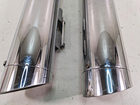 2010 Harley Touring FLHTCU Electra Glide Power House 4" Slip-On Mufflers 97122 {{ shop.shopifyCountryName }} - Mototech271