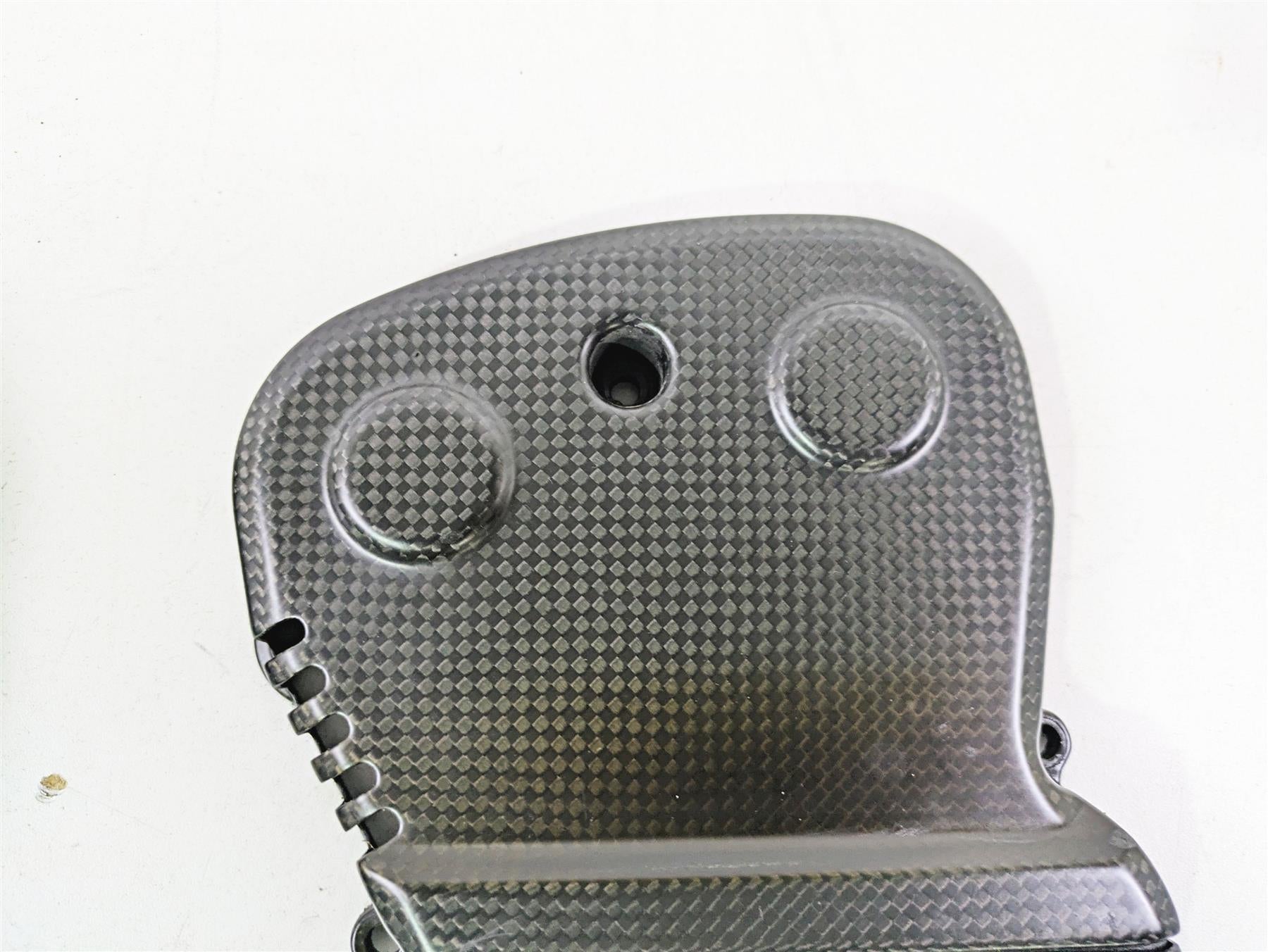 2013 Ducati Hypermotard 821 SP Carbon Fiber Timing Belt Cover Set 24511401A {{ shop.shopifyCountryName }} - Mototech271