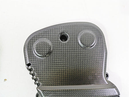2013 Ducati Hypermotard 821 SP Carbon Fiber Timing Belt Cover Set 24511401A {{ shop.shopifyCountryName }} - Mototech271