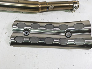 2020 Triumph Street Scrambler 900 British Customs Shotgun Pipes BC902-029-BR | Mototech271