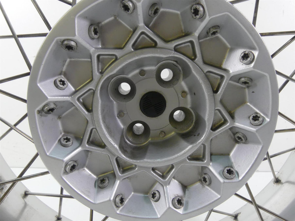 2003 BMW R1150 GS R21 Straight Rear Wheel Rim 17x4 Integral Abs 36318563893 {{ shop.shopifyCountryName }} - Mototech271