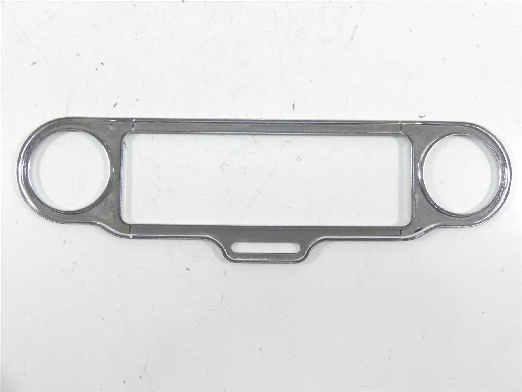 2005 Harley Touring CVO FLHTC SE Electra Glide Radio Gauges Chrome Trim Cover {{ shop.shopifyCountryName }} - Mototech271