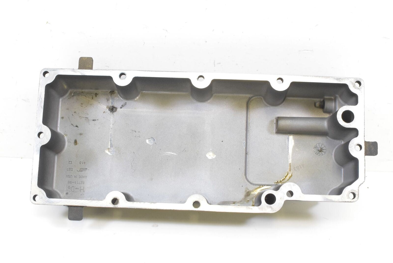 2007 Harley Touring FLHX Street Glide Transmission Oil Pan Cover 62711-99 {{ shop.shopifyCountryName }} - Mototech271