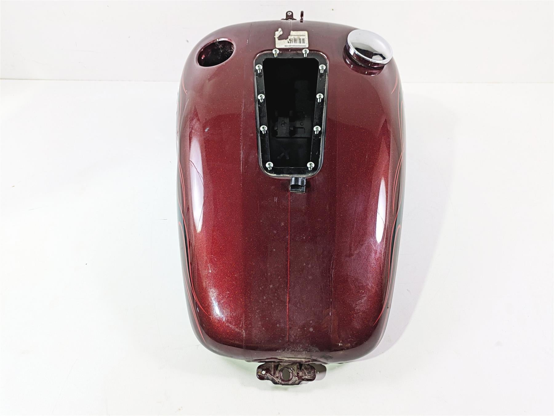 2008 Harley FXCWC Softail Rocker Fuel Gas Petrol Tank Crimson Red -Dent 62105-08 {{ shop.shopifyCountryName }} - Mototech271