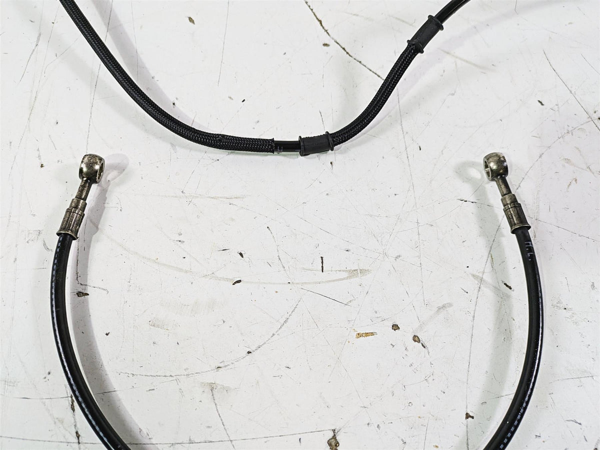 2017 Ducati Monster 1200 S Front Abs Brake Line Set 61810553B 61810531B {{ shop.shopifyCountryName }} - Mototech271