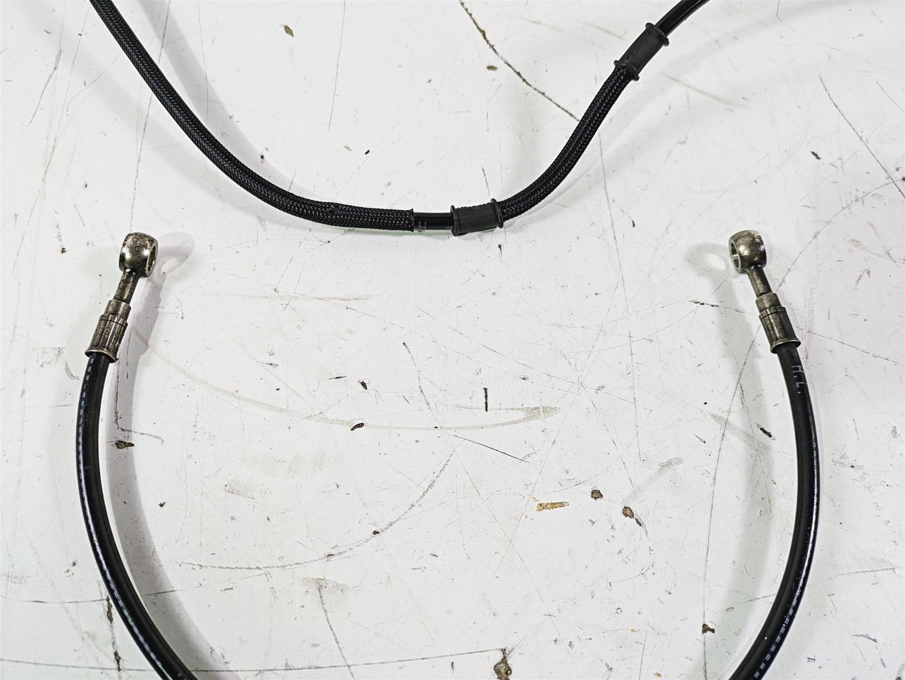 2017 Ducati Monster 1200 S Front Abs Brake Line Set 61810553B 61810531B {{ shop.shopifyCountryName }} - Mototech271