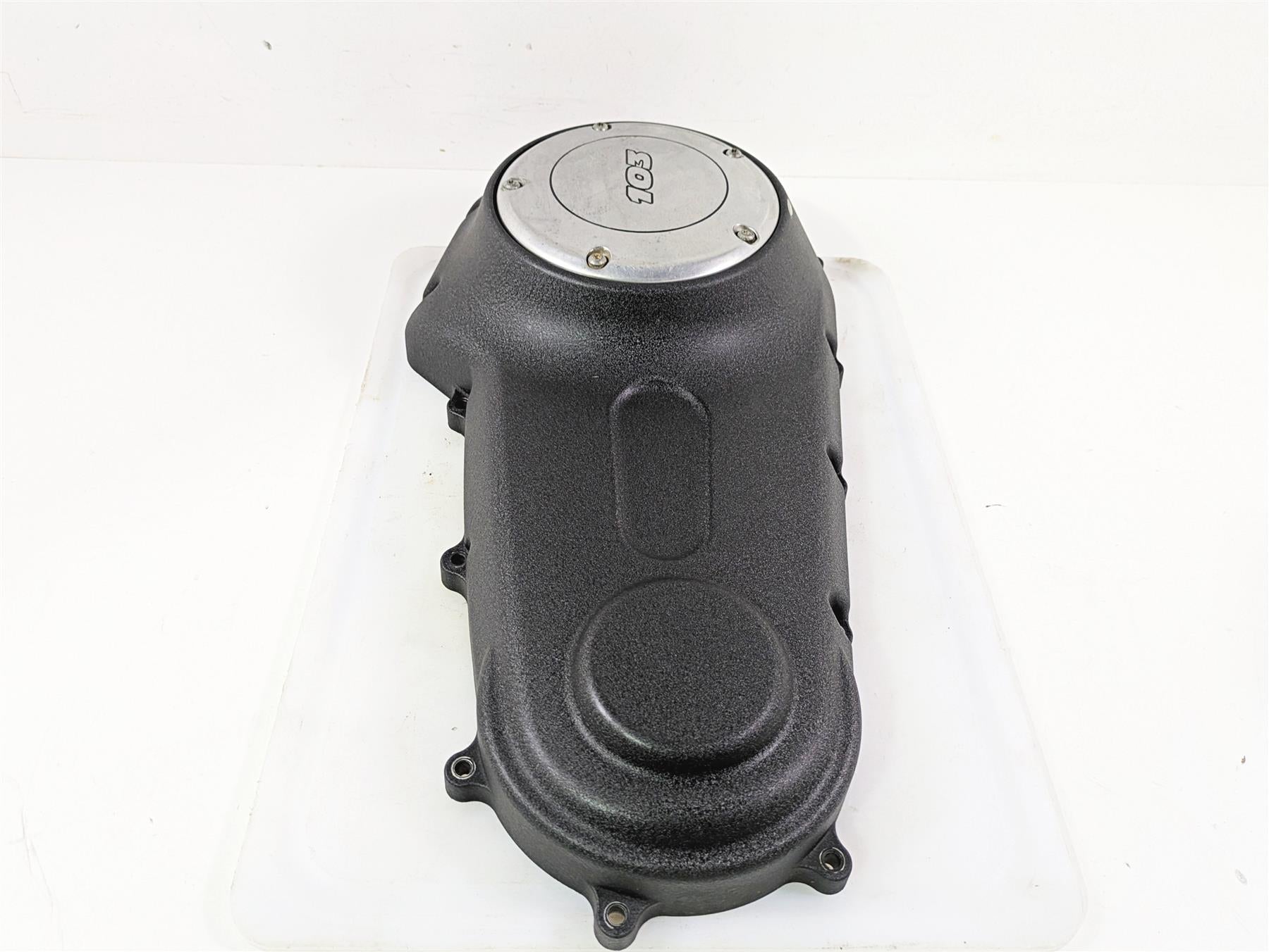 2015 Harley FXDF Dyna Fat Bob Outer Primary Drive Clutch Cover 60784-06 {{ shop.shopifyCountryName }} - Mototech271