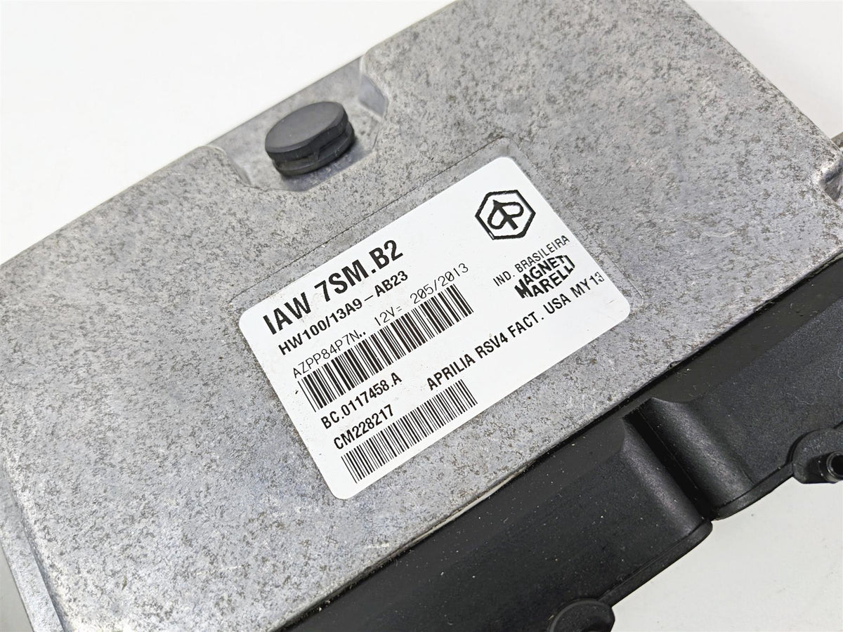 2014 Aprilia RSV4 RR Factory Speedo Ignition Switch Key Cdi Set 14K CM228217 {{ shop.shopifyCountryName }} - Mototech271