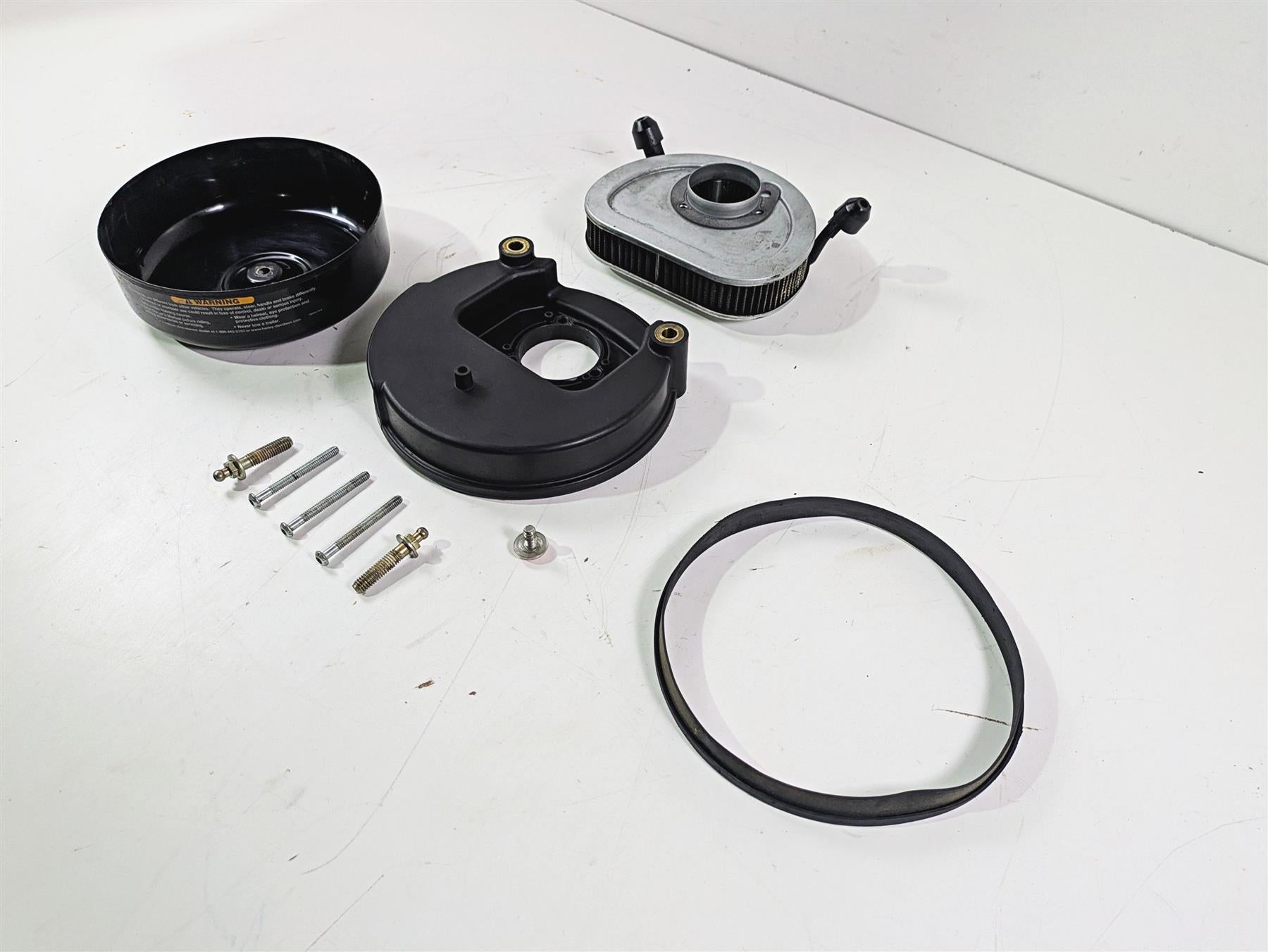 2014 Harley FLS Softail Slim Air Cleaner Breather Filter 29347-08 61300111 {{ shop.shopifyCountryName }} - Mototech271
