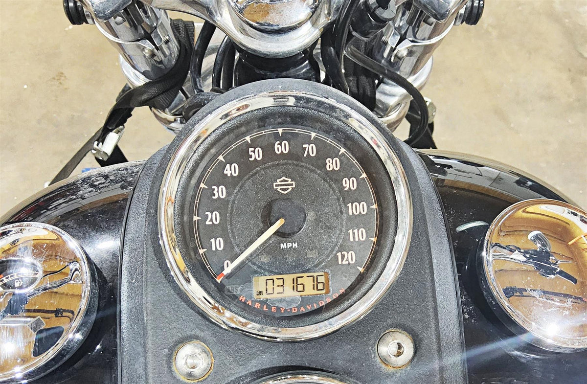 2015 Harley FXDL Dyna Low Rider Speedometer Gauge Instrument 31K 67478-12A {{ shop.shopifyCountryName }} - Mototech271