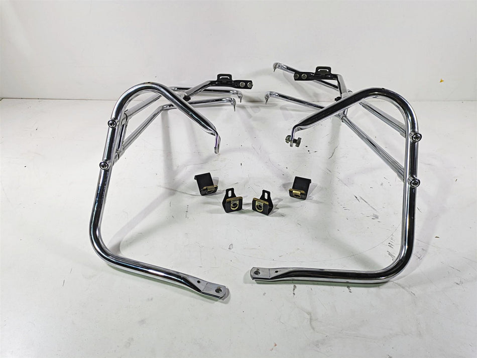 2008 Harley Touring FLHTCU E-Glide 105TH Saddlebag Guard Rails 49188-97 49172-97 {{ shop.shopifyCountryName }} - Mototech271