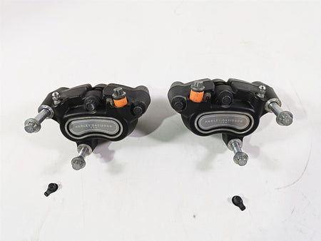 2014 Harley FXDL Dyna Low Rider Front Brake Caliper Set 41300001 41300002 {{ shop.shopifyCountryName }} - Mototech271