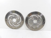 Load image into Gallery viewer, 2007 Harley FLHTCU SE2 CVO Electra Glide Front Brake Rotor Disc Set 44156-00 | Mototech271

