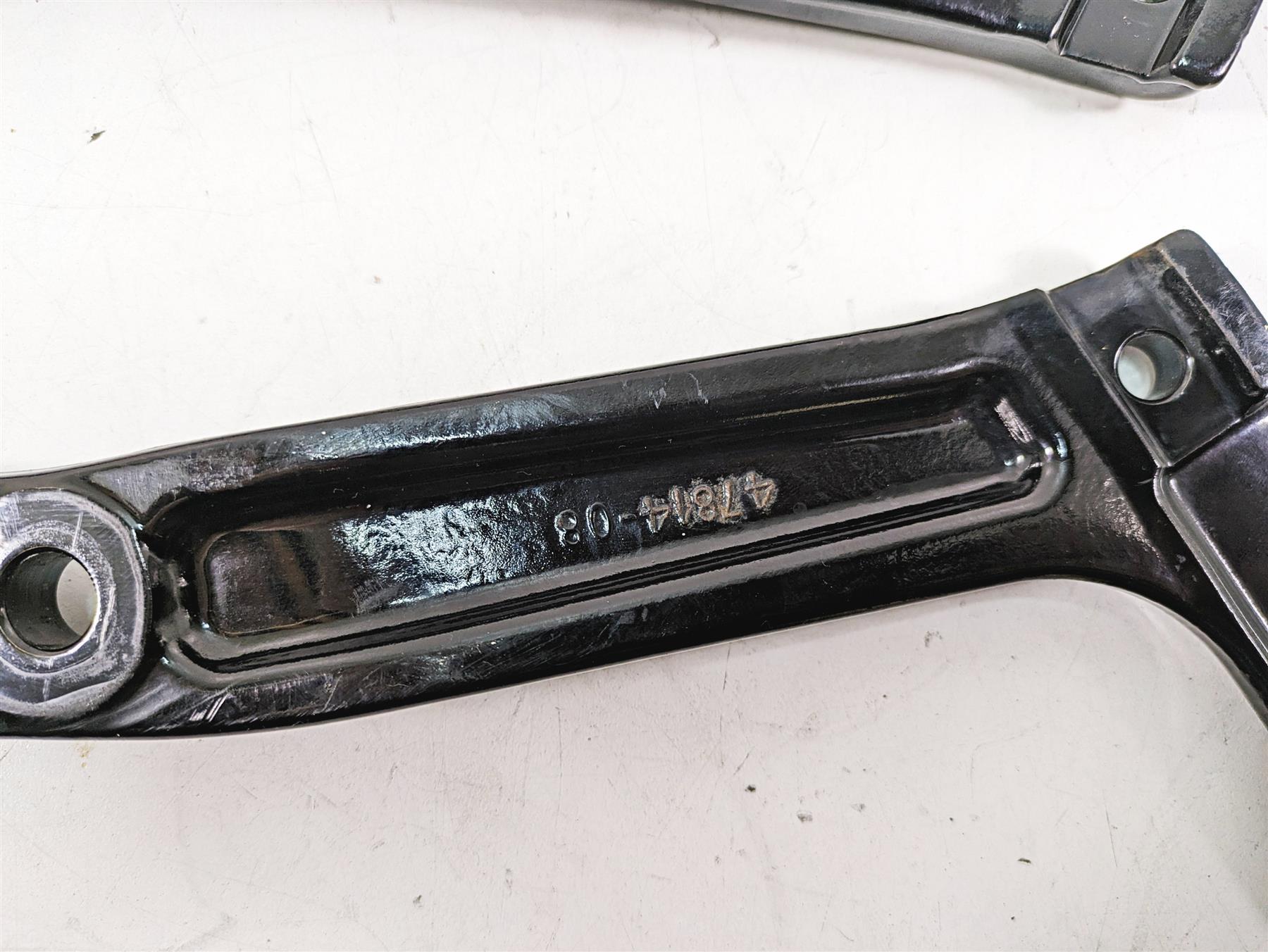 2009 Harley Softail FLSTSB Cross Bones Rear Frame Fender Supports 47809-08BHP {{ shop.shopifyCountryName }} - Mototech271