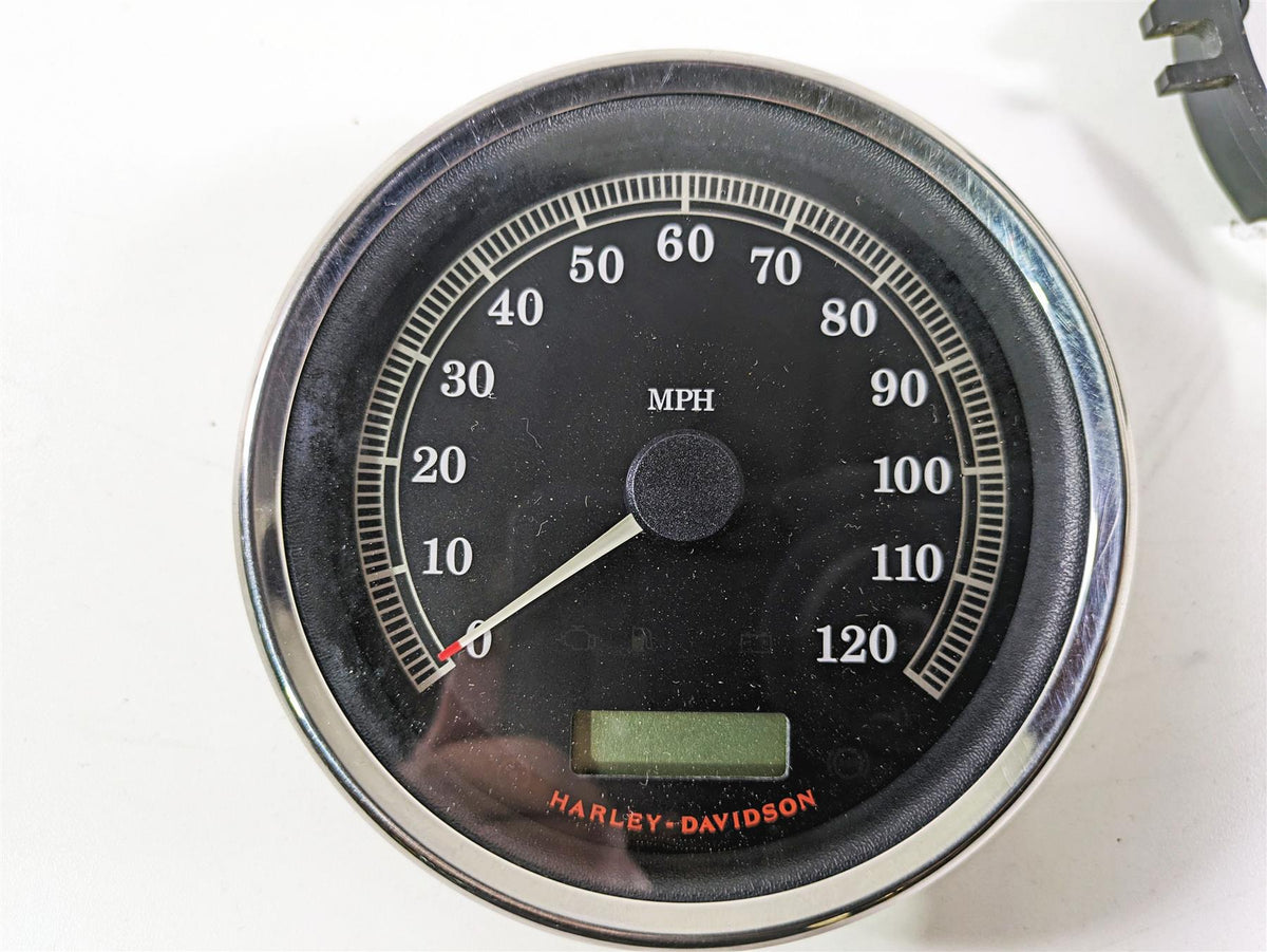 2008 Harley FLSTC Softail Heritage Speedometer Gauge Instrument - 18k 67033-08 {{ shop.shopifyCountryName }} - Mototech271