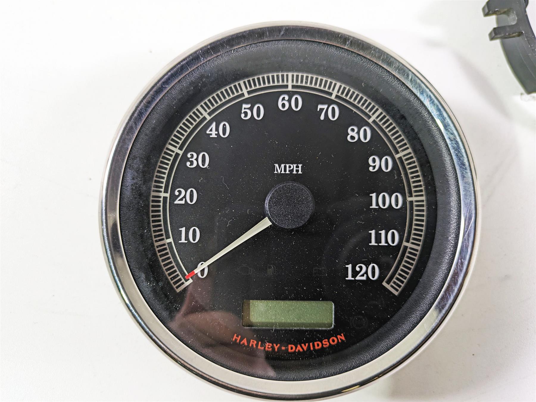 2008 Harley FLSTC Softail Heritage Speedometer Gauge Instrument - 18k 67033-08 {{ shop.shopifyCountryName }} - Mototech271