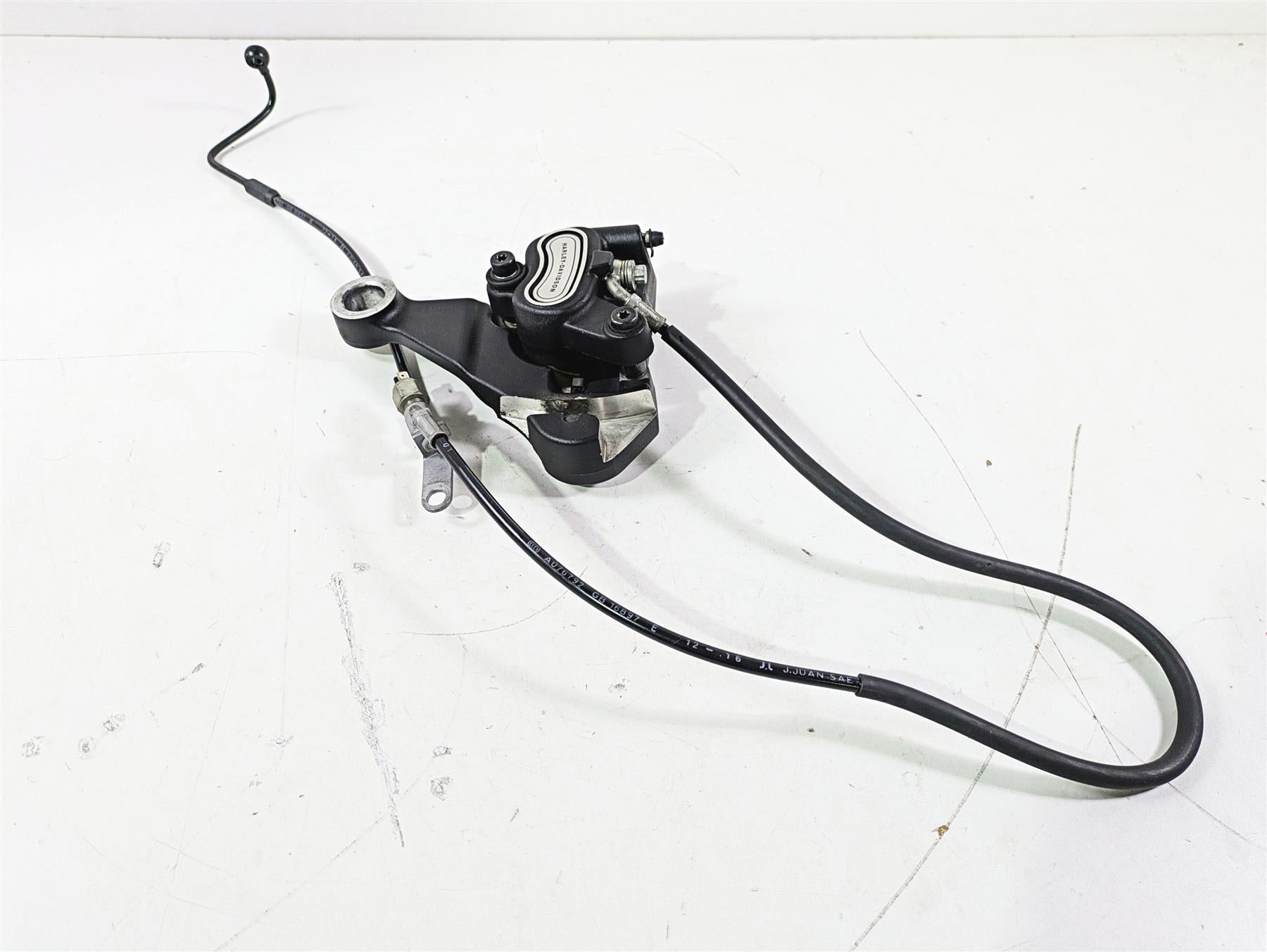 2017 Harley FLS Softail Slim Rear Brake Caliper 25mm + Mount & Line 41300097 {{ shop.shopifyCountryName }} - Mototech271