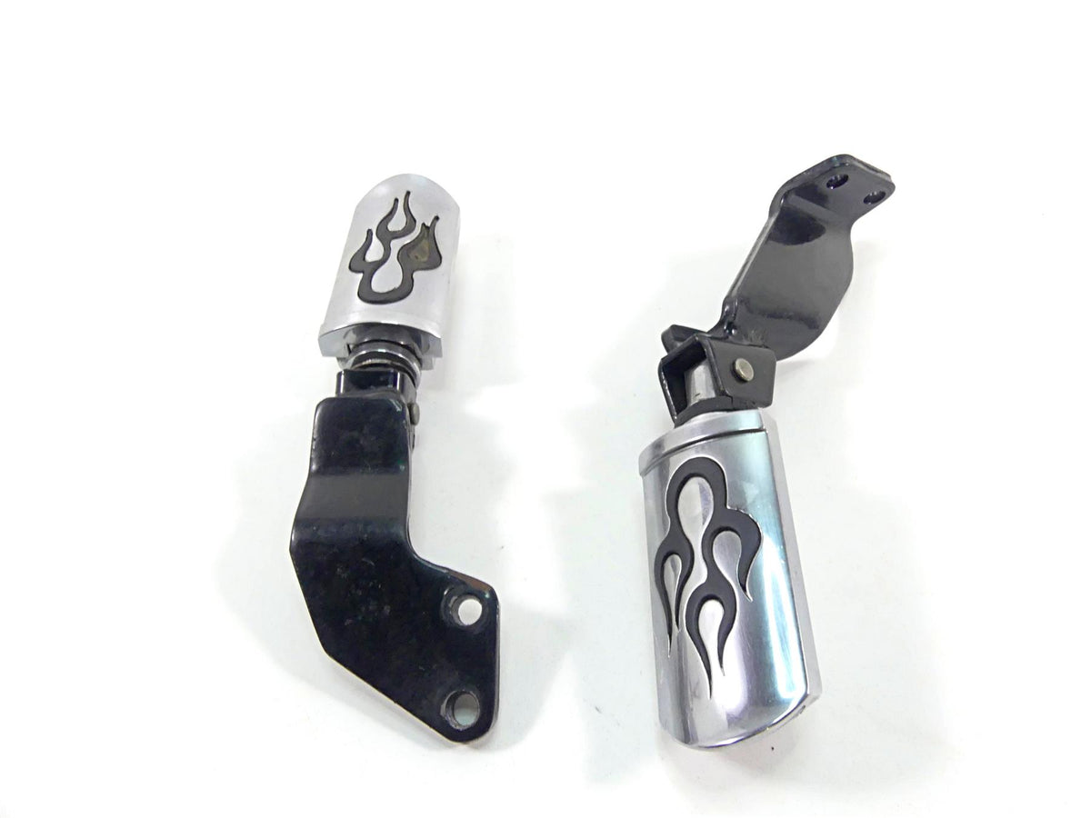 2002 Honda VTX1800 R Rear Passenger Footpeg Set 50680-MCV-000 50685-MCV-000 {{ shop.shopifyCountryName }} - Mototech271