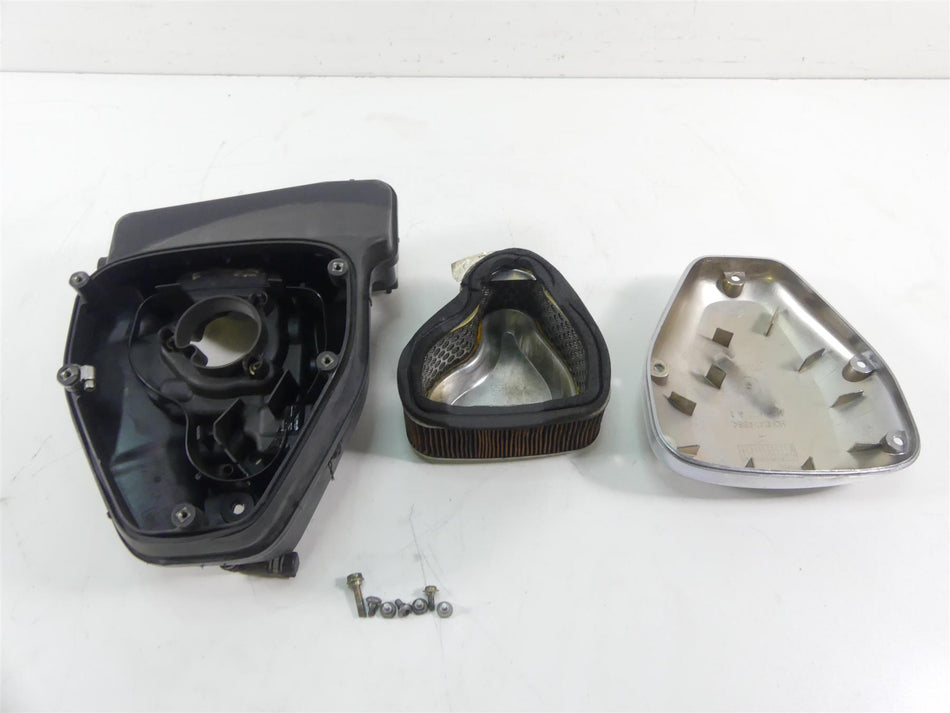 2003 Honda VTX1300 S Air Box Cleaner Filter + Chrome Cover 17221-MEA-670 {{ shop.shopifyCountryName }} - Mototech271