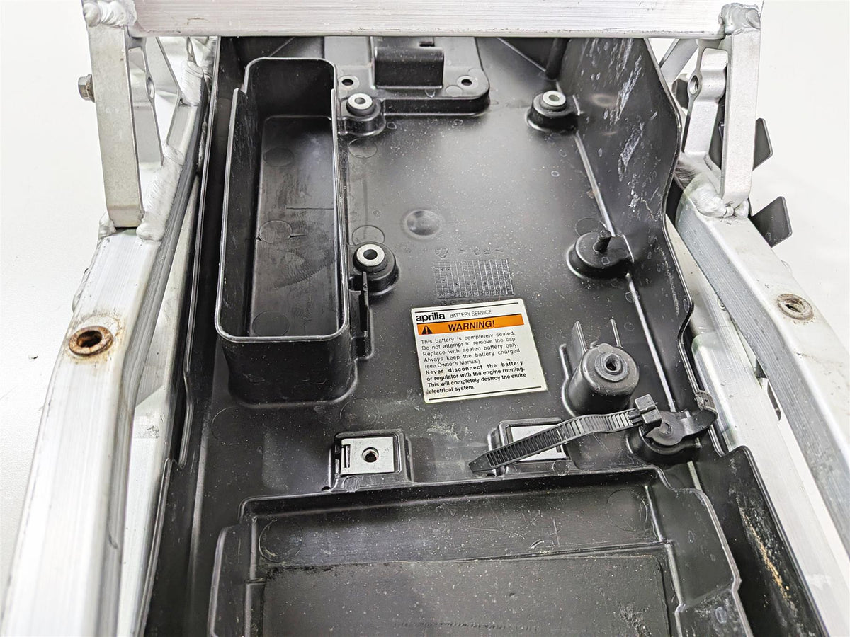 2008 Aprilia RSVR 1000 Factory Straight Rear Subframe & Inner Fender AP8146500 {{ shop.shopifyCountryName }} - Mototech271