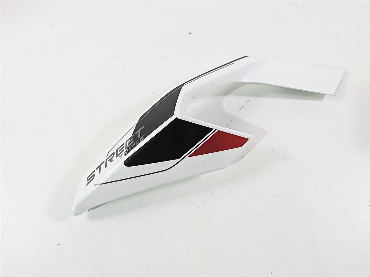 2024 Triumph Street Triple 765 R Upper Left Side Panel Fairing T2311915 {{ shop.shopifyCountryName }} - Mototech271