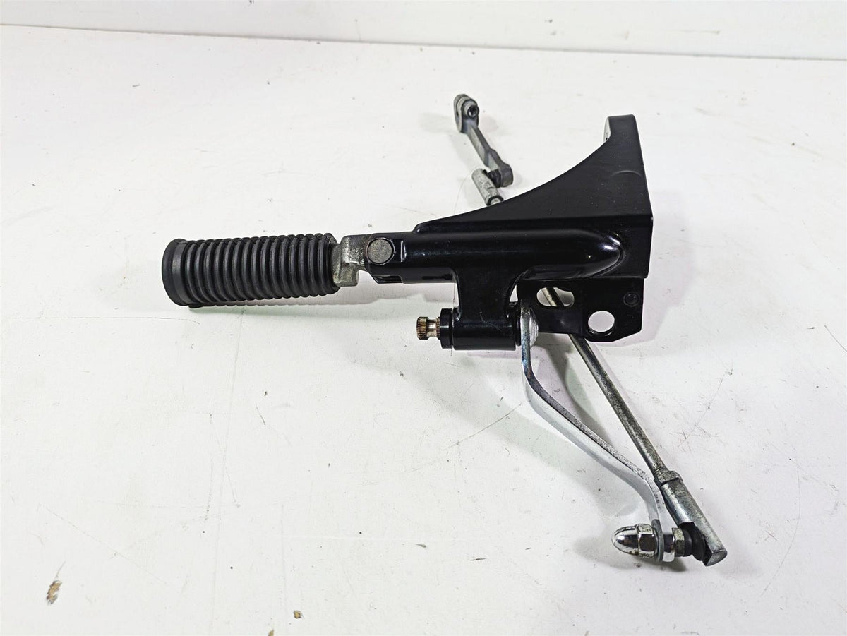 2009 Harley FXCWC Softail Rocker Left Front Foot Peg Shifter Parts Set 33683-07A {{ shop.shopifyCountryName }} - Mototech271