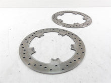 Load image into Gallery viewer, 2011 Harley VRSCF Muscle Rod Front Brake Rotor Disc Set 44553-06A | Mototech271
