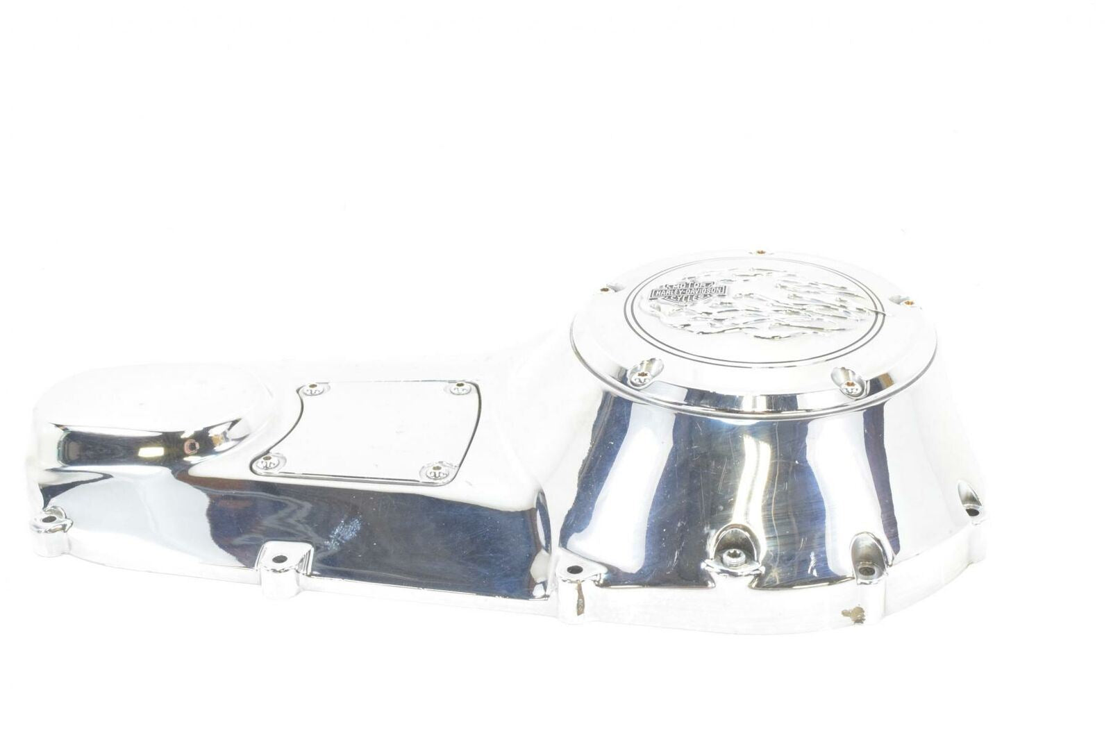 2000 Harley Touring FLHRI Road King Outer Chrome Primary Drive Cover 60685-99 {{ shop.shopifyCountryName }} - Mototech271