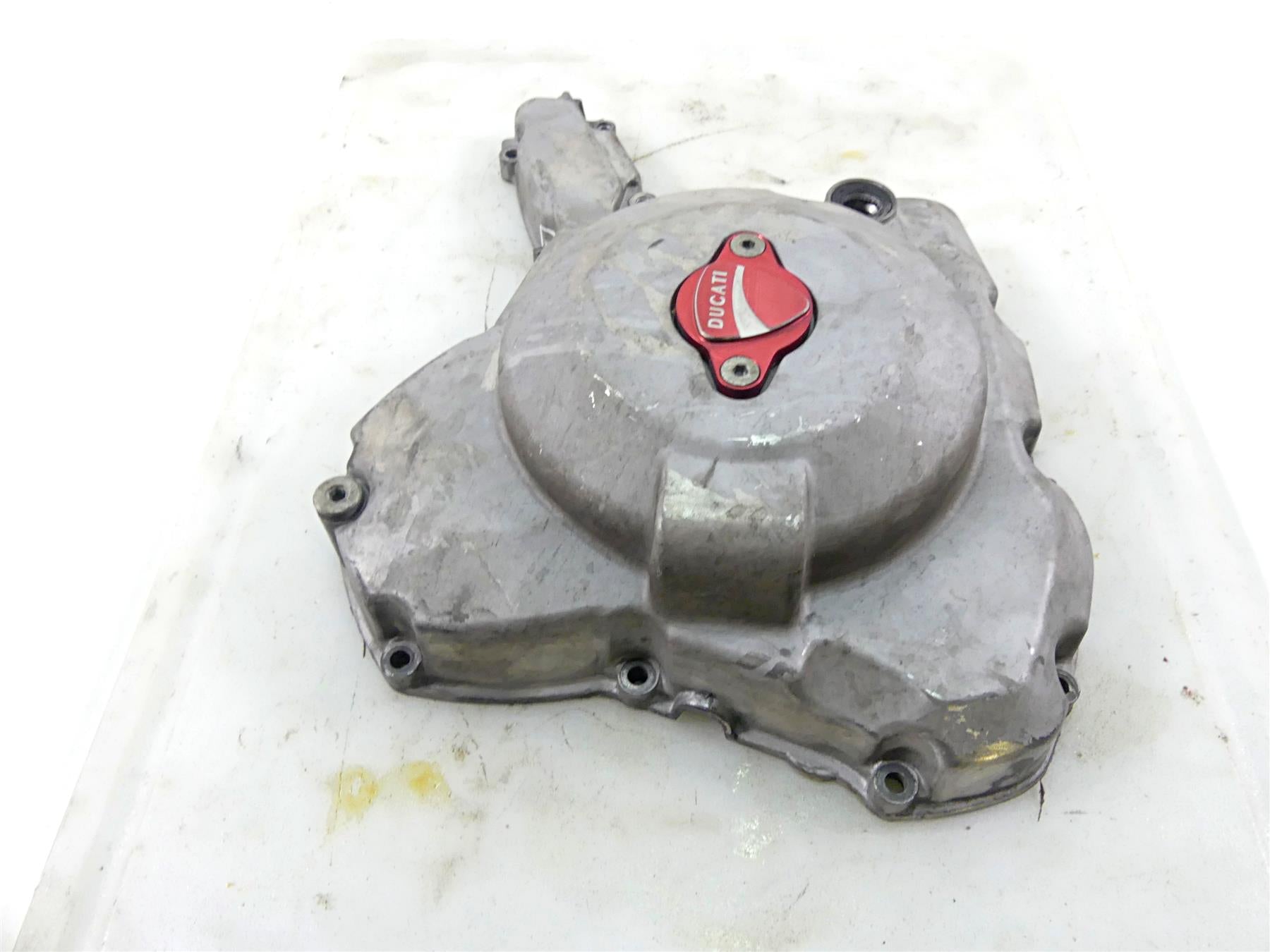 2012 Ducati Monster 1100 EVO Left Side Stator Case Cover -Read 24230791C {{ shop.shopifyCountryName }} - Mototech271