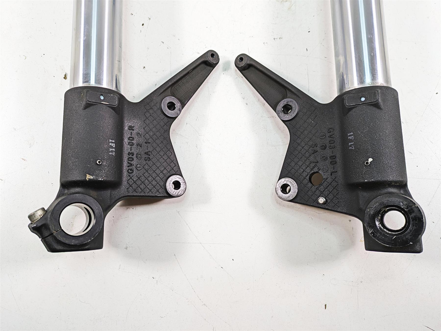 2012 Triumph Tiger 800XC ABS Straight Front Fork Leg Set T2046110 T2046120 {{ shop.shopifyCountryName }} - Mototech271