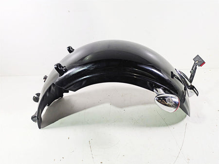 2009 Harley FXCWC Softail Rocker Rear Fender Vivid Black - Read 60132-08A {{ shop.shopifyCountryName }} - Mototech271