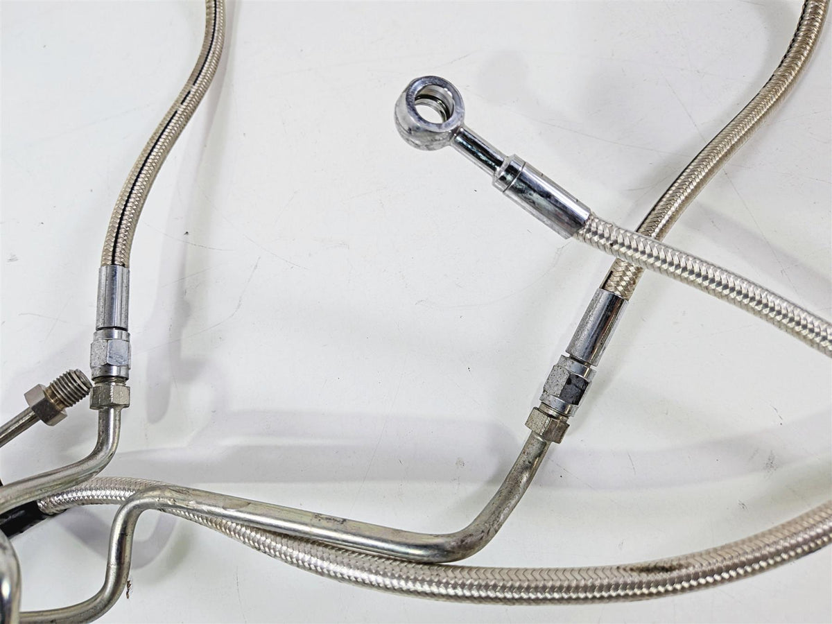 2015 Harley Touring FLTRUSE CVO Road Glide 16" Bar Hydr Clutch Front Brake Line-Mototech271