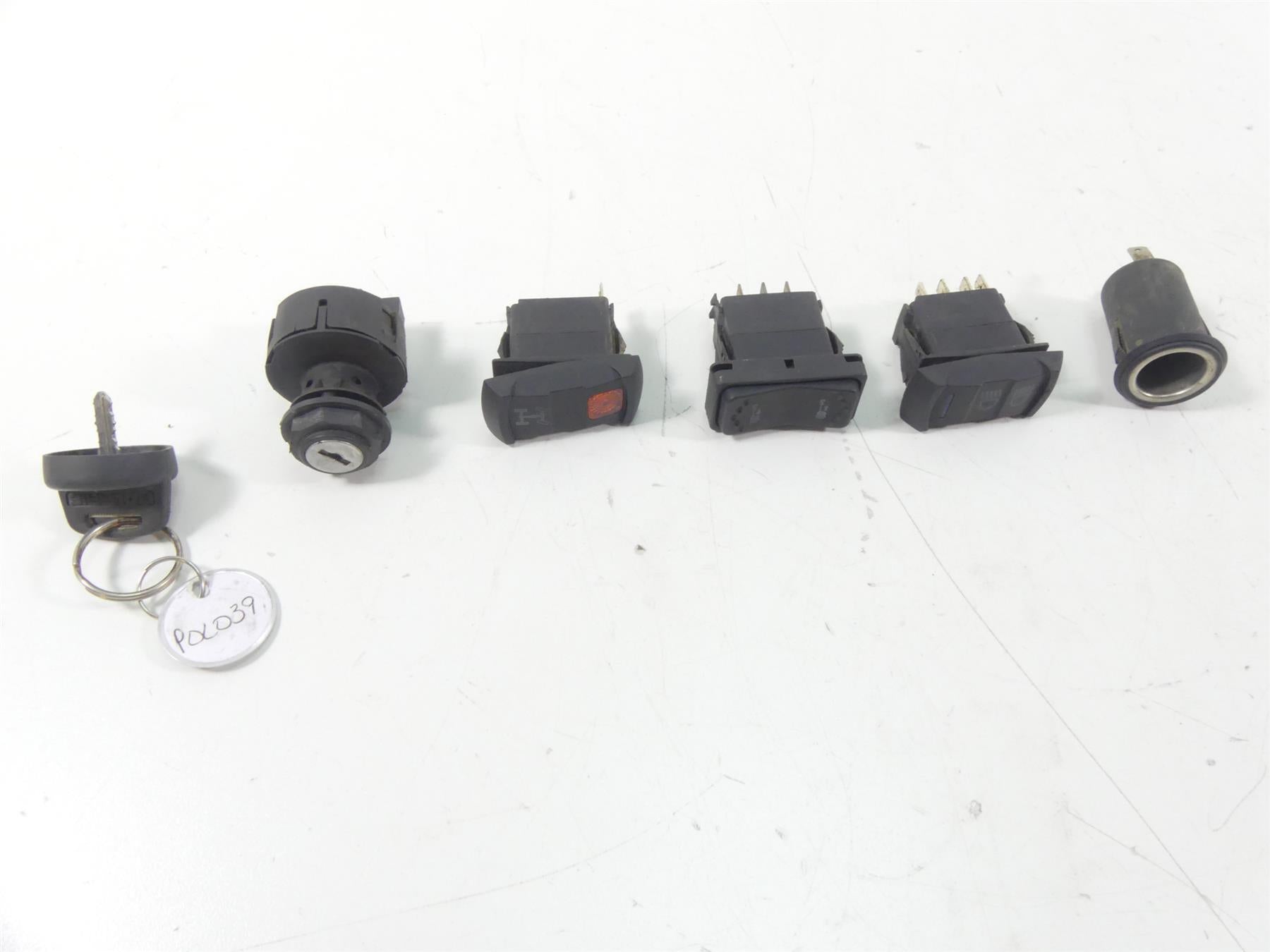 2016 Polaris RZR900 S EPS Ignition Switch Light Awd Switch Key Set 4012165