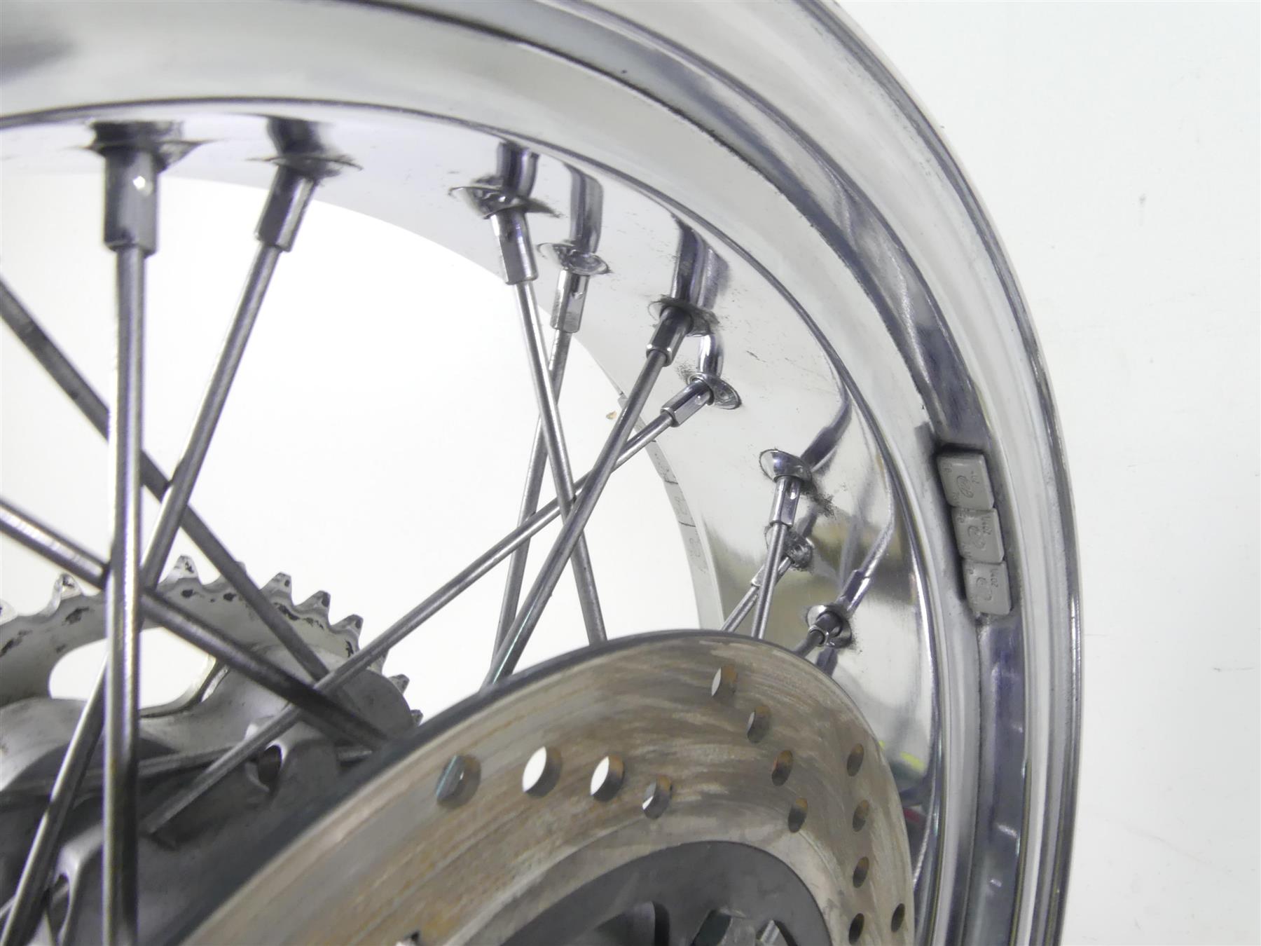 2007 Ducati Sport Classic GT1000 Rear 17x5.5 Union Cycle Wheel Rim 50021361A {{ shop.shopifyCountryName }} - Mototech271