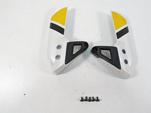 Load image into Gallery viewer, 2020 Moto Guzzi V85 TT Adventure Front Fork Cover Yellow Sahara Set 2B005763
