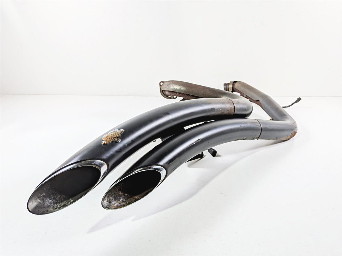 2011 Harley FXDF Dyna Fat Bob Vance Hines Big Radius 2-2 Exhaust System 46071 {{ shop.shopifyCountryName }} - Mototech271