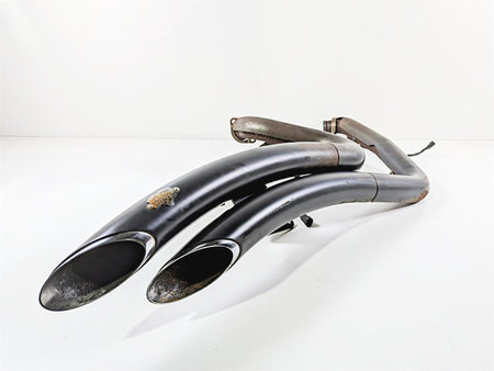 2011 Harley FXDF Dyna Fat Bob Vance Hines Big Radius 2-2 Exhaust System 46071 {{ shop.shopifyCountryName }} - Mototech271