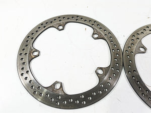 2004 BMW R1150GS R21 Front Brake Disc Rotor Set L 34112314893 R 34112314894 | Mototech271