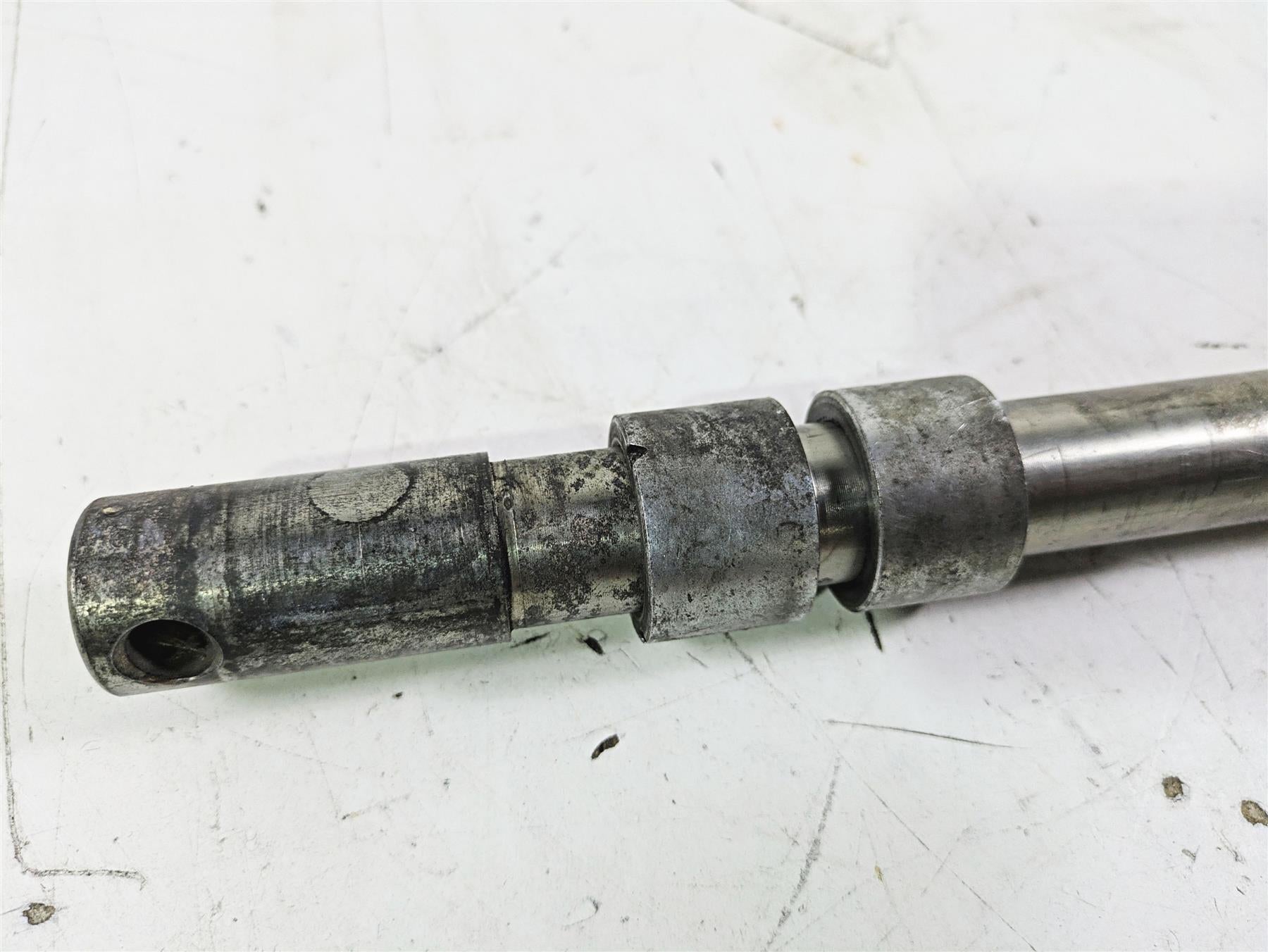 2003 Harley Touring FLHTCUI E-Glide 100th Front Axle Wheel Spindle 43364-00 {{ shop.shopifyCountryName }} - Mototech271