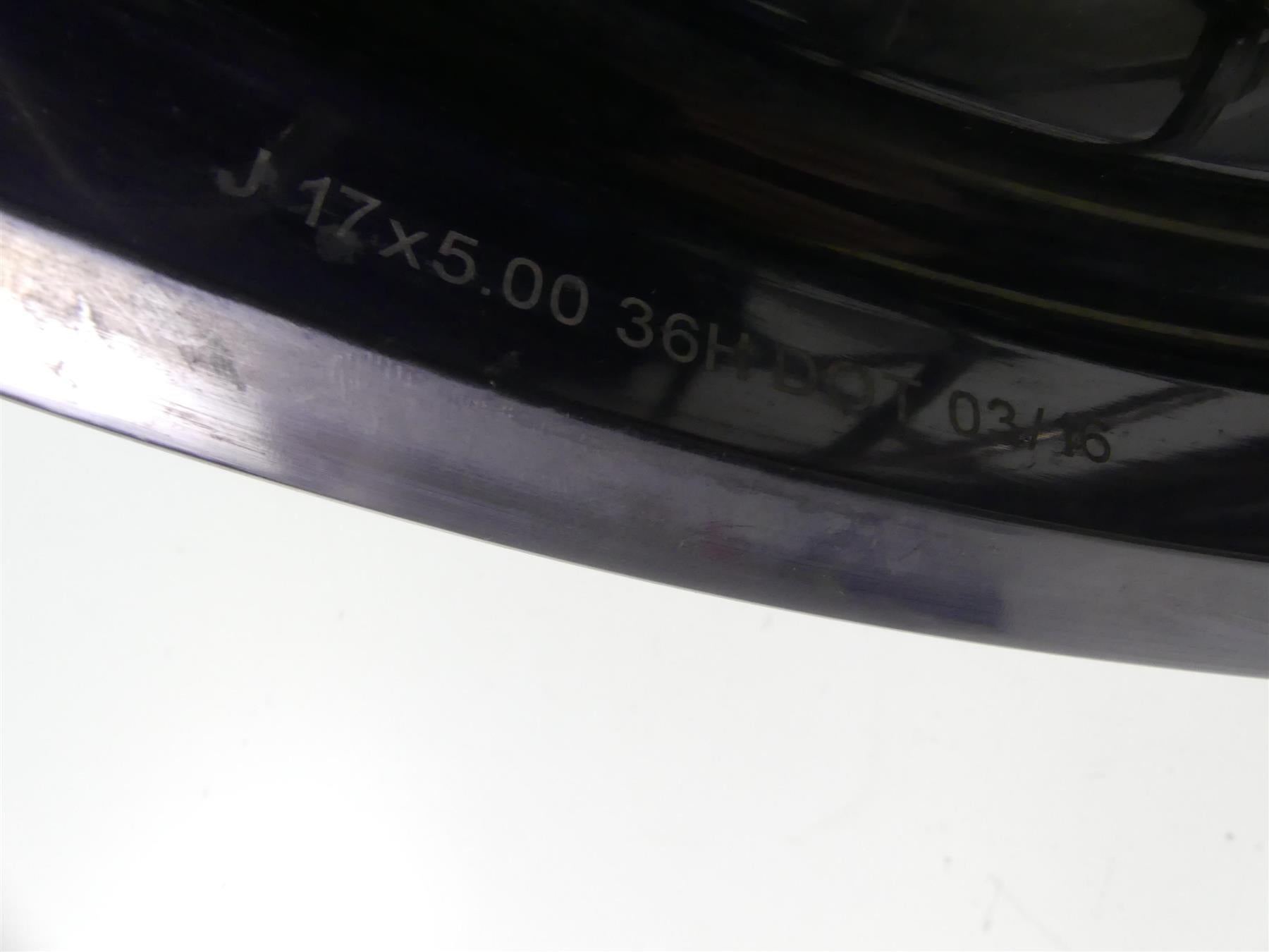 2017 Husqvarna 701 Enduro Rear 17x5 Supermoto Wheel Rim Talon Dubya {{ shop.shopifyCountryName }} - Mototech271