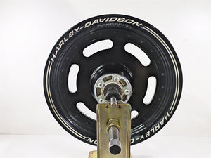 2015 Harley FXDF Dyna Fat Bob Front Wheel Rim Straight 16x3 Black 43300254