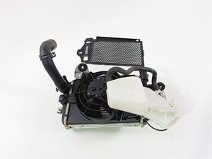 2017 BMW R1200 GS K50 Right Radiator + Reservoir Fan & Cover Set 17118546416