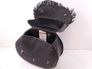 2003 Indian Spirit Springfield Fringe Leather Side Saddlebag Luggage Set | Mototech271